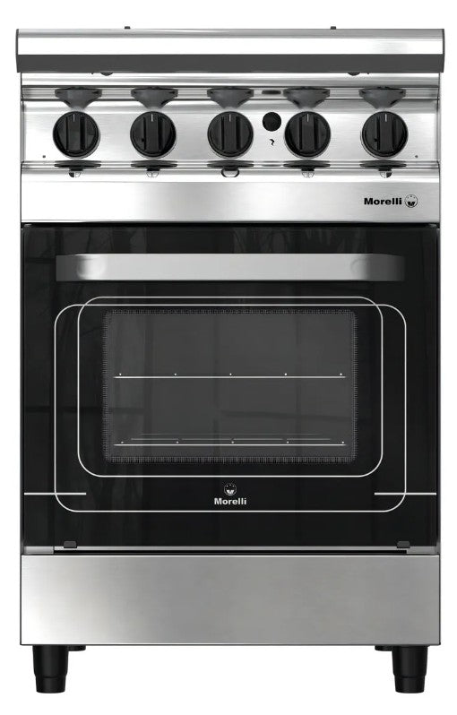 Cocina Morelli Country Forza 550 Inox 4 Hornallas con Horno - 918049