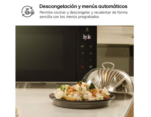 Microondas LG MH7032JAS Smart Inverter 30 L con Grill