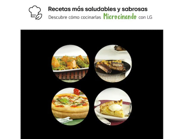 Microondas LG MH7032JAS Smart Inverter 30 L con Grill