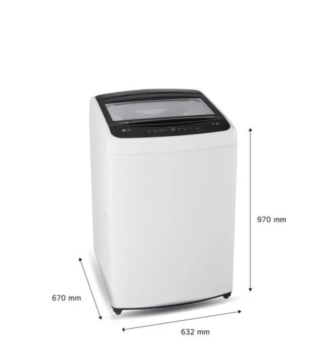 Lavarropas LG WT11WVTB Carga Superior 10,5 Kg Smart Inverter