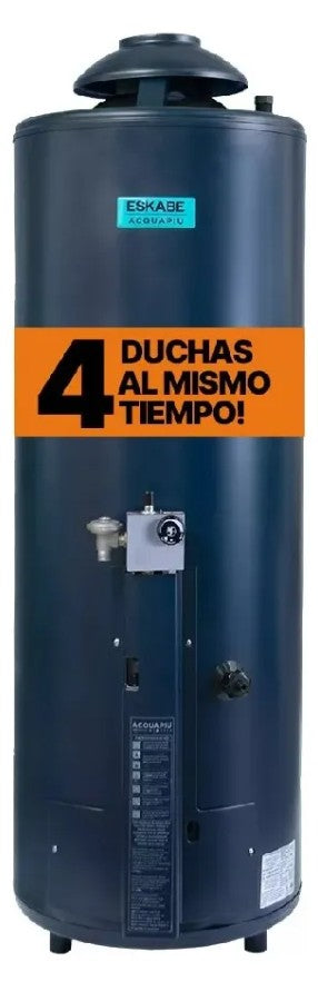 Termotanque Eskabe Acquapiu Hybrid4 H1100 Alta Recuperación Multigas 76 L