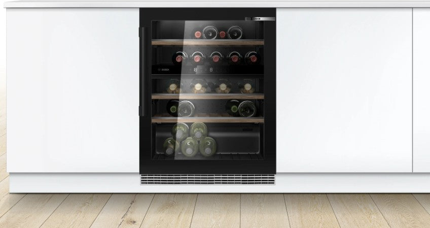 Vinoteca integrable BOSCH KUW21AHG0 44 botellass 2 Zonas