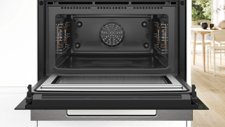 Horno Compacto con Microondas Bosch Serie 8 CMG7761B1 45 L Negro