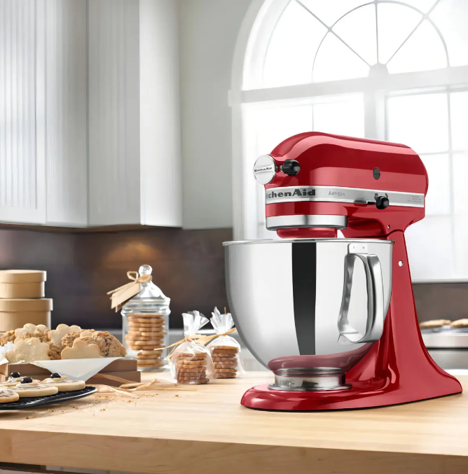 Batidora de Pie KitchenAid Artisan 4,8 L Empire Red RKSM150PSRER