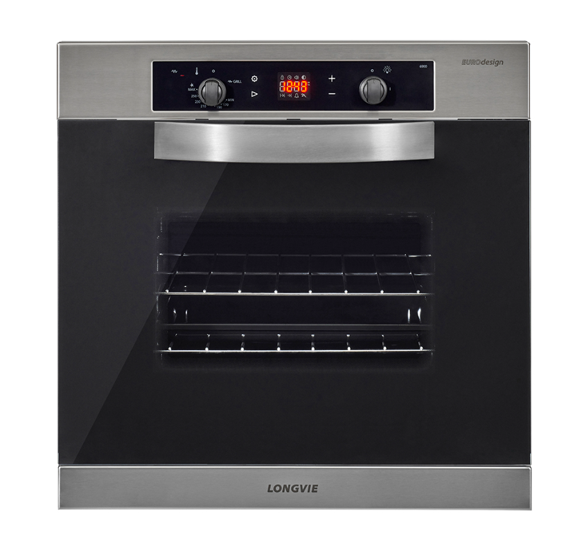 Horno A Gas Touch Longvie H6900xt con ventilacion Grill Eléctrico Acero inoxidable