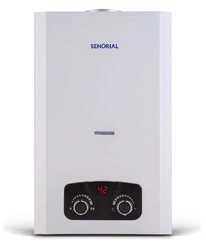 Calefón Señorial Evolution Max 14l Gas Natural Color Blanco Tipo de gas GN - 330115
