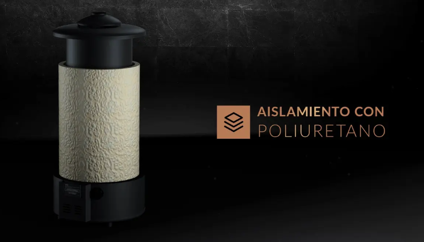 Termotanque Eléctrico Señorial Black 80L Negro Protección Anticorrosiva