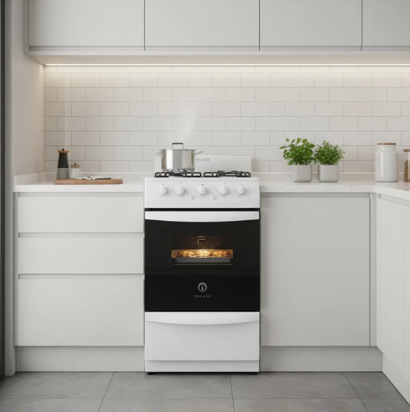 Cocina Escorial Palace BLANCA 51cm Gas Envasado PAL51BL