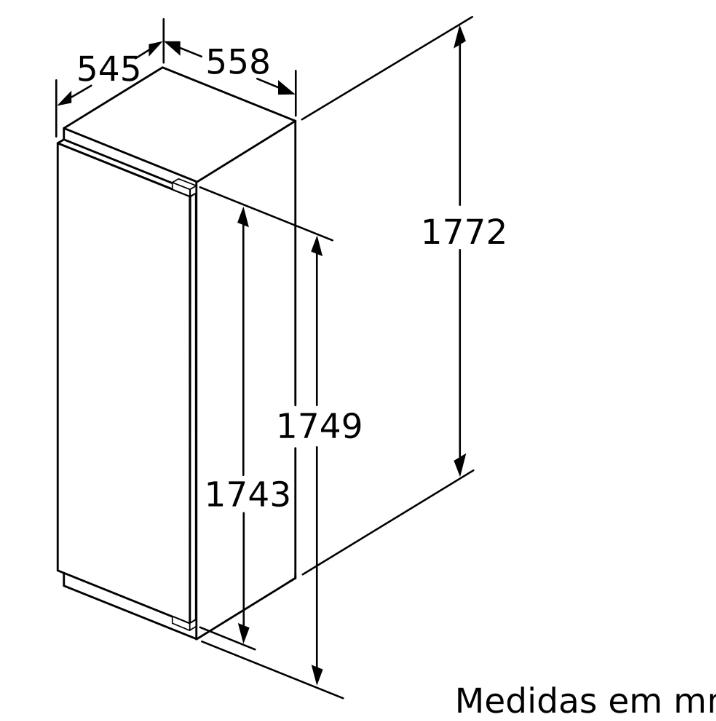 Freezer Panelable Bosch 222 Lts Cierre Softclose Gin81ace0