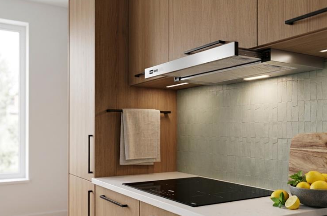 Campana Spar Flexa Lite 60cm Acero Empotrable Deslizante