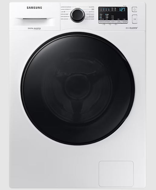 Lavarropa Carga Frontal Inverter con Ecobubble 7kg - SAWW70AA046BWU