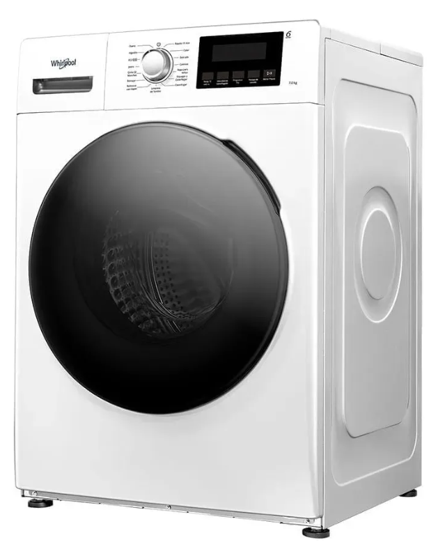 Lavarropas Whirlpool 7 Kg Inverter Carga Frontal 1200 RPM - WNQ07AB