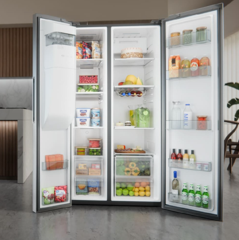 Heladera Side by Side Inverter con IA 625 L Inox Drean - DSP610IORSS0