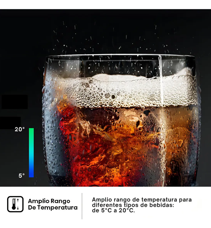 Cava de Vinos Hisense RW12D4NWG0 30 botellas