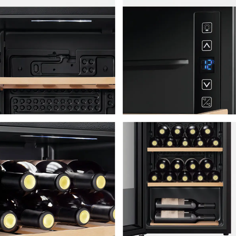 Cava de Vinos Hisense RW12D4NWG0 30 botellas