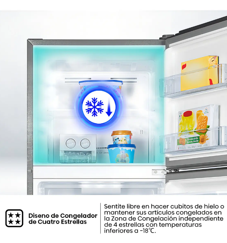 Heladera Hisense Inverter No Frost 346L con Dispenser de Agua RT3N320NMC
