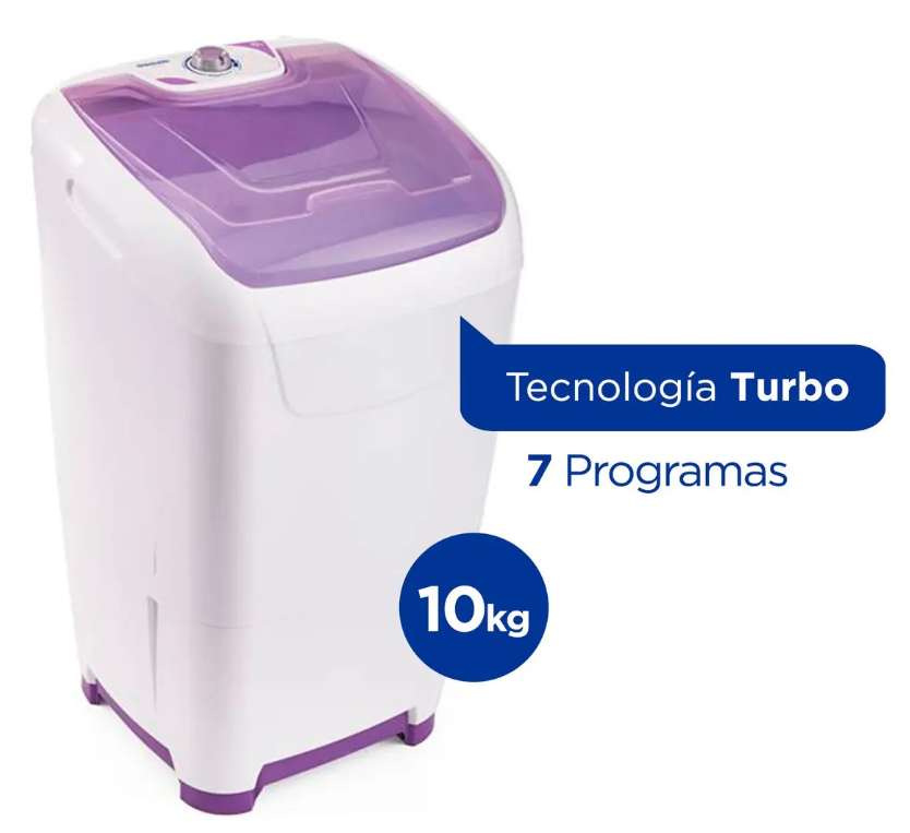 Lavarropas Semiautomático Columbia LSC10000 10 Kg