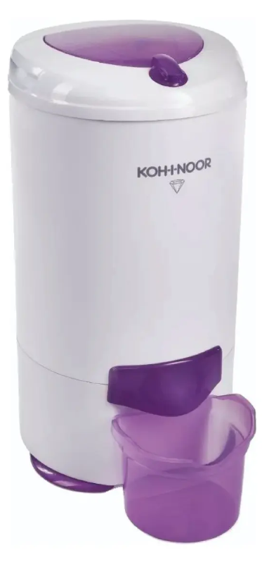 Secarropas Koh-i-Noor Vision C755/2 5.5 Kg Centrífugo 2800 RPM  blanco y lila