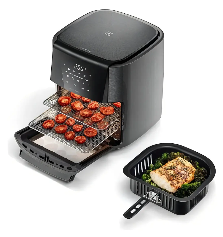 Freidora De Aire Electrolux Experience EAF90 12L Digital Grafito