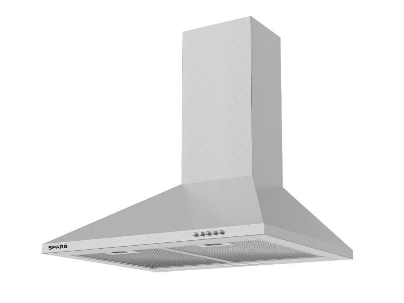 Campana Extractora y Purificadora Spar Giza 90 cm Acero Inoxidable