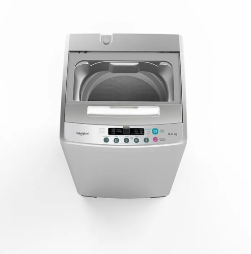 Lavarropas Whirlpool 6,5 Kg Carga Superior Eco Friendly Silver WWI06ASZWA