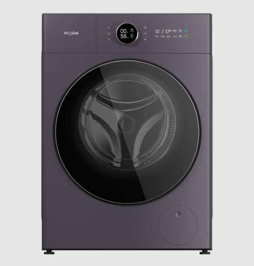Lavasecarropas Whirlpool Carga Frontal 11/8 Kg Inverter Dark Purple WNC11AS