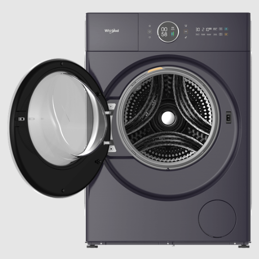 Lavasecarropas Whirlpool Carga Frontal 11/8 Kg Inverter Dark Purple WNC11AS