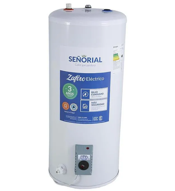Termotanque Eléctrico Señorial Zafiro TESZP-95 – 80 Litros – Carga Superior