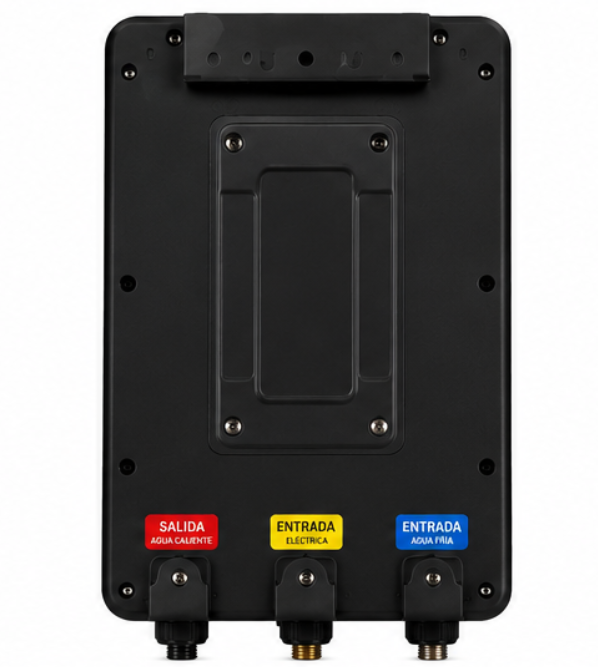 Calefón Eléctrico Instantáneo GLEMOS GL10 Negro GLEM002