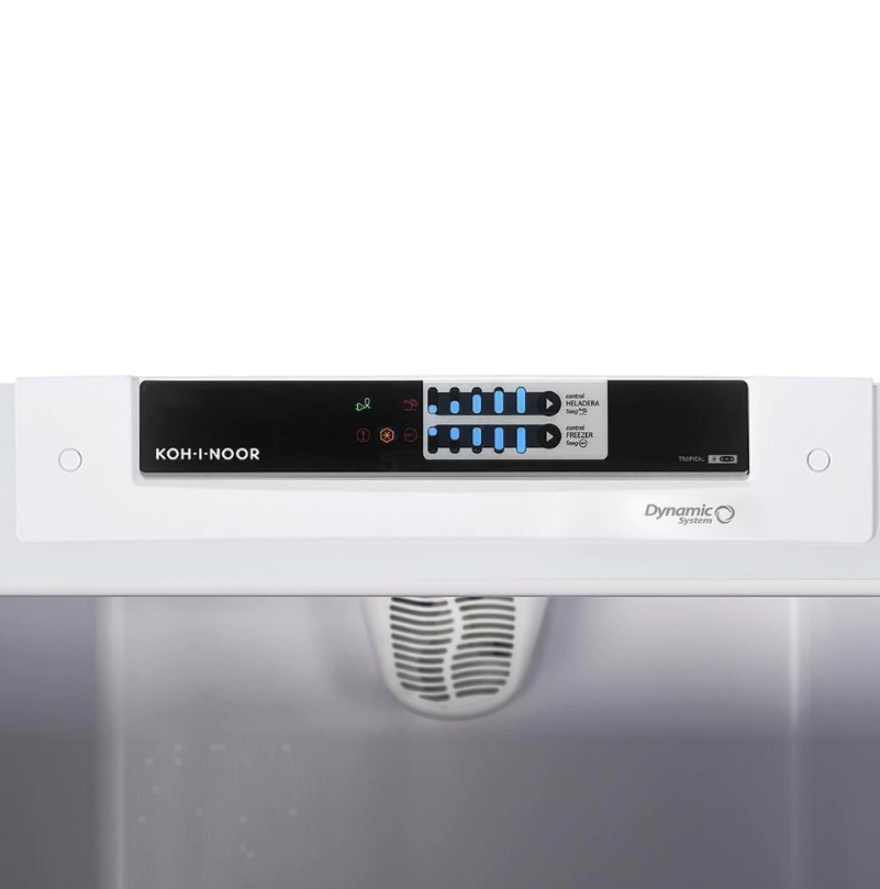 Heladera Koh-i-noor KHG40/9 358 L Cíclica Freezer Inferior Blanca