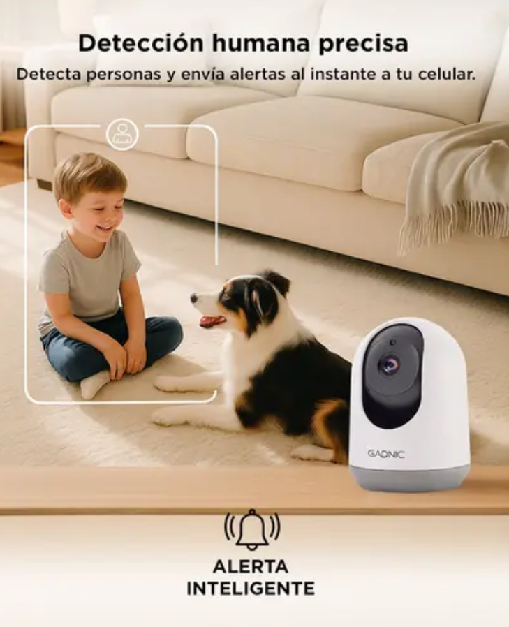Cámara de Seguridad GADNIC P2P00090 IP Full HD 3 MP
