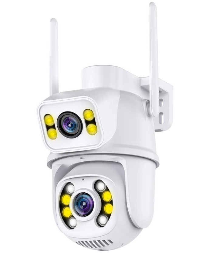 Cámara de Seguridad GADNIC P2P00057 4K Beast Doble Lente 8 MP