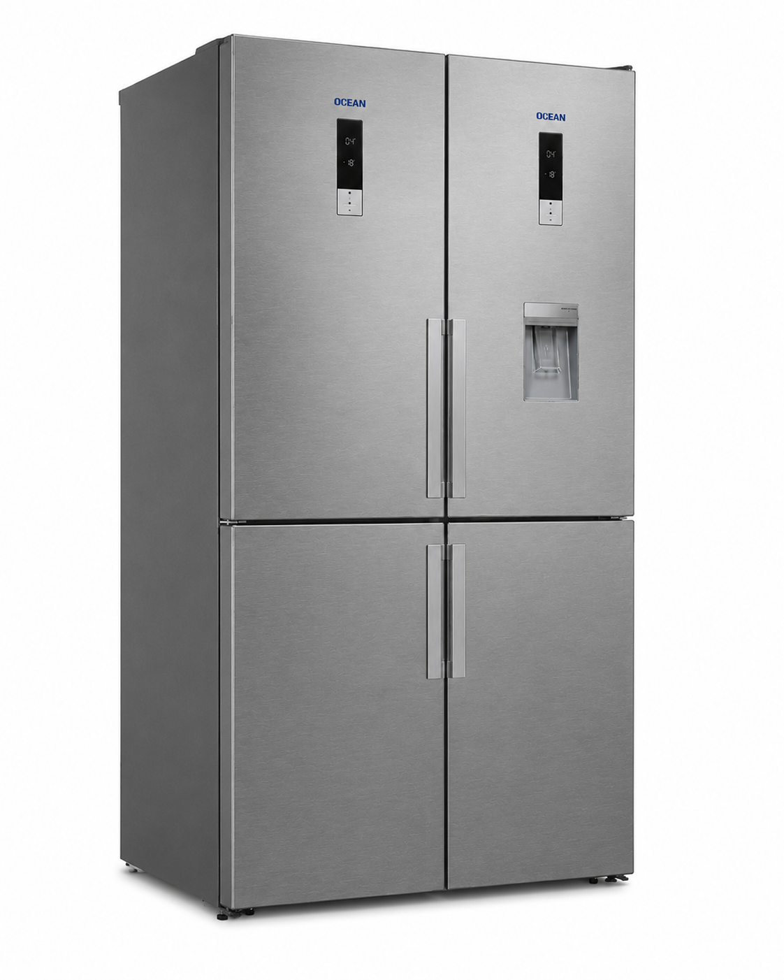 Heladera Combi No Frost OCEAN ITALY  CNF412TDXA+ +  CNFR410TDXA+  con dispenser