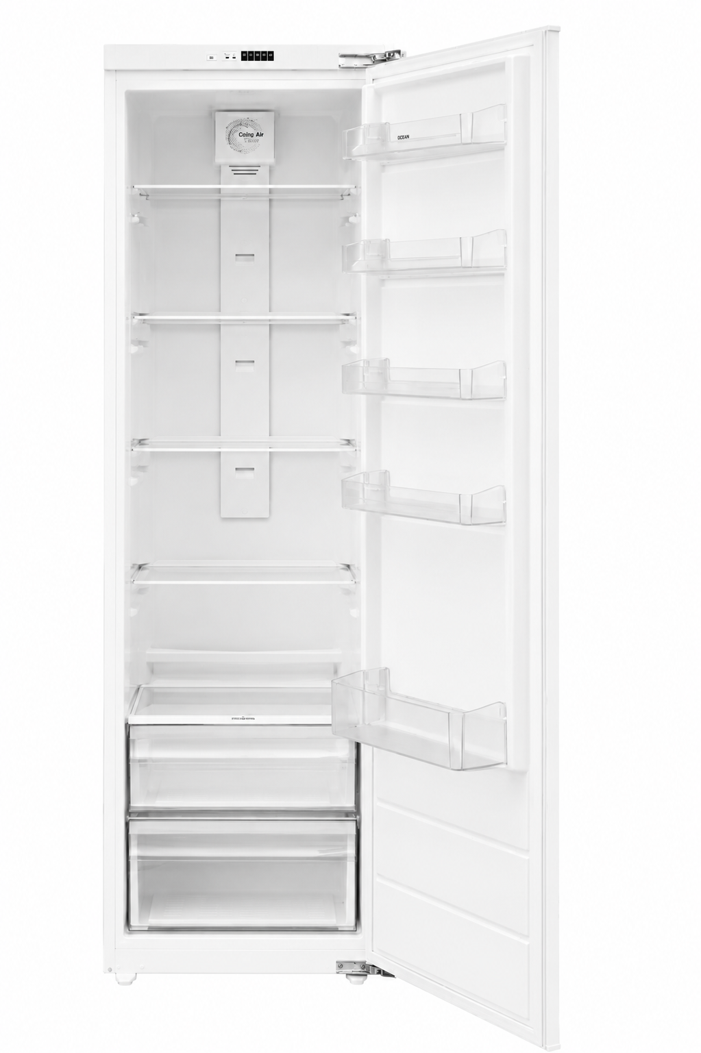 Combo Ocean Italy Heladera Panelable 294L + Freezer No Frost Empotrable 197L
