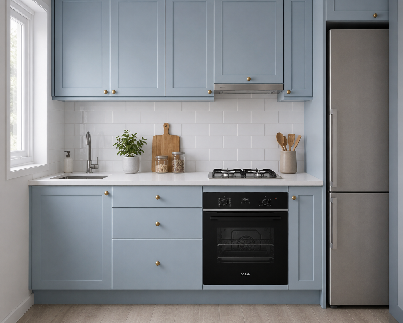 Horno Eléctrico Empotrable Ocean Italy OEOM69BEF 69 L