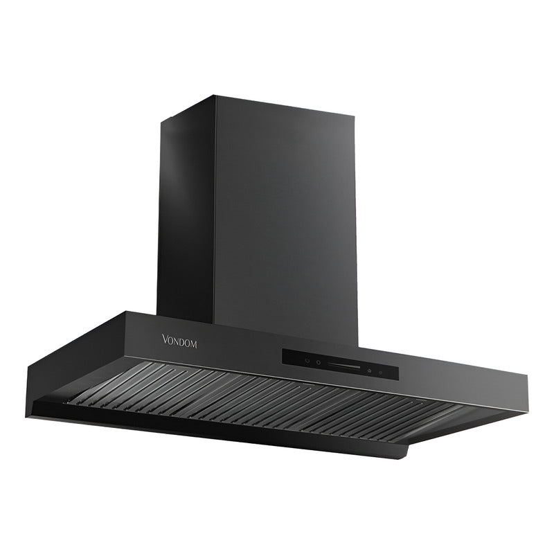 Campana De Pared Vondom - Acero Inoxidable Negro 60 Cm