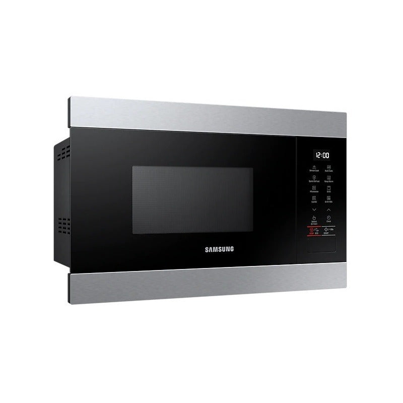 Microondas Empotrable Con Grill Samsung 22l 2350w Plateado