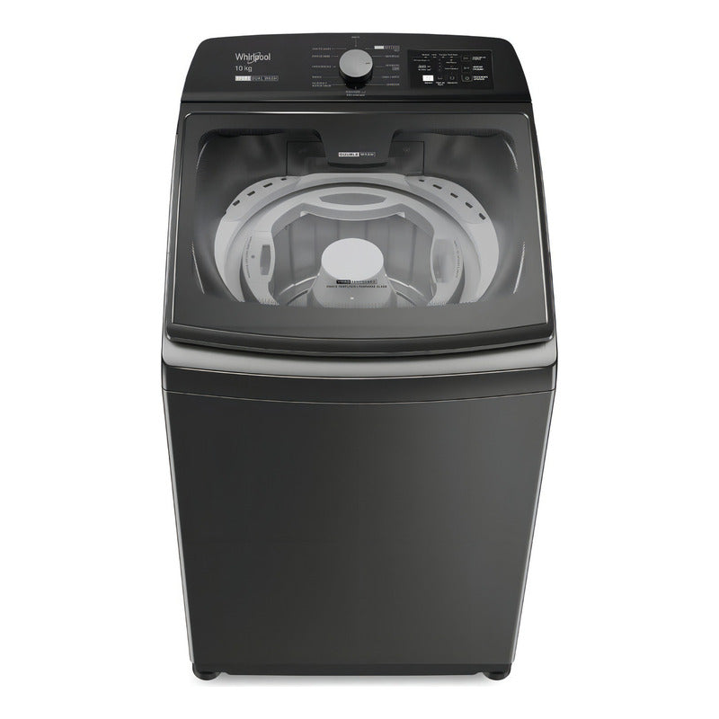 Lavarropas Whirlpool Xpert Dual Wash 10 Kg Color Inoxidable