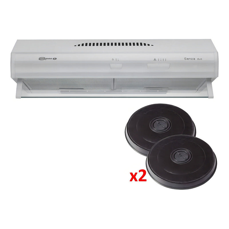 Purificador De Cocina Spar Senza Duo Ac. Inox. 3876-sez Color Blanco