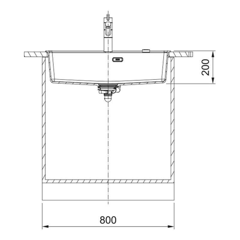 Bacha Franke Fraganite Maris Mrg 610-72 Tl Stone Grey 661668