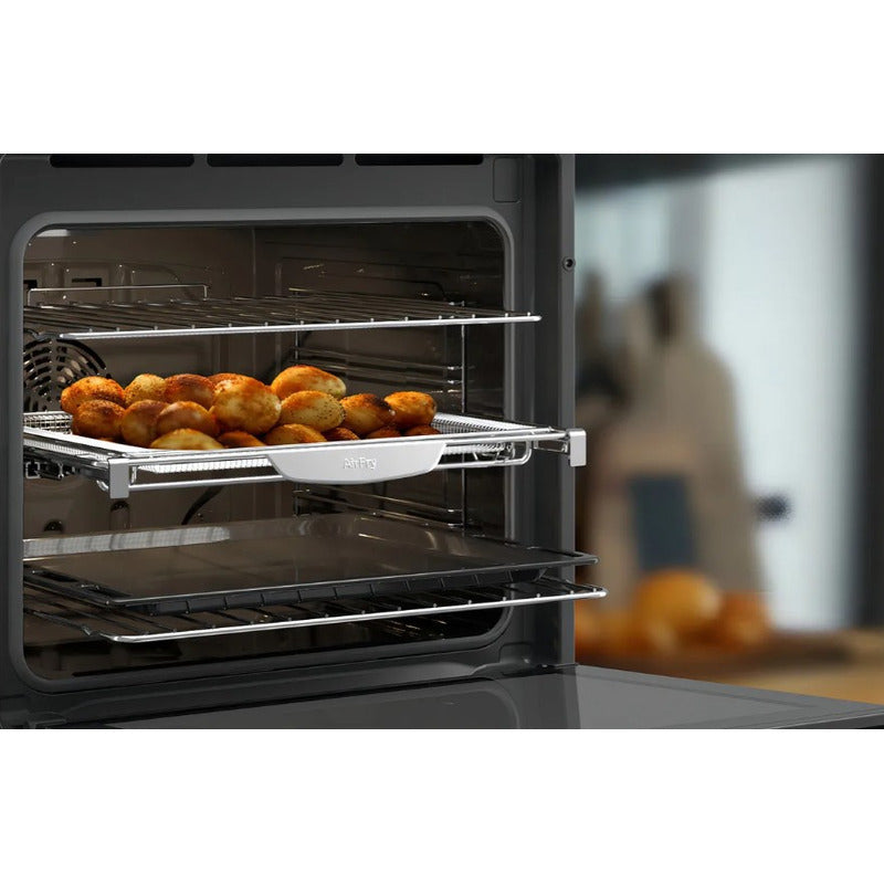 Combo Ormay Black 60cm Horno He60 Airfryer+anafe Tecnos Gas