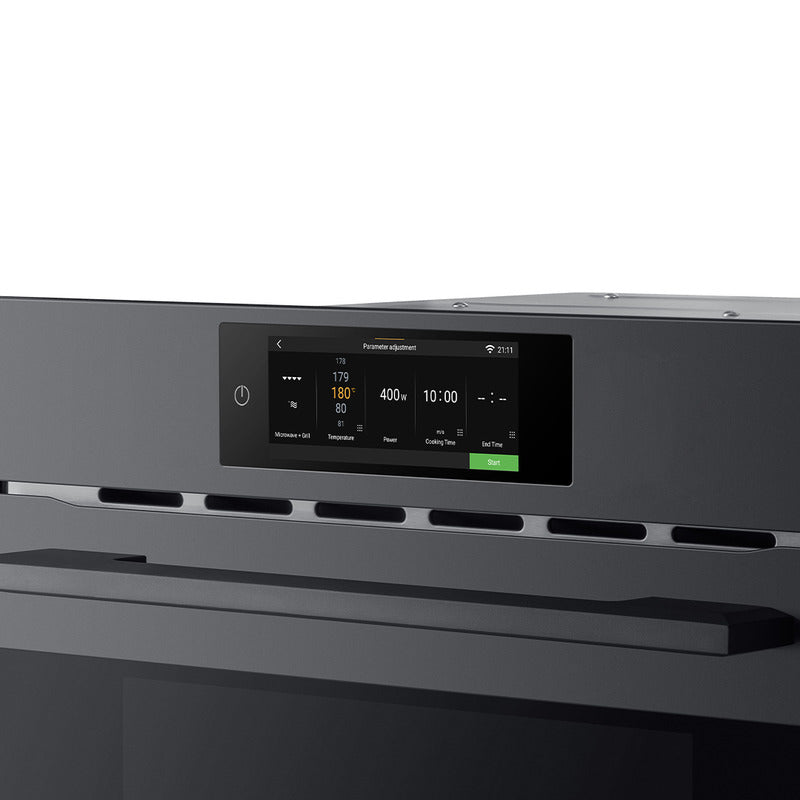 Horno Microondas Eléctrico Empotrable Vondom Con Pantalla Tft & Wifi - 60 Cm Capacidad 38 L