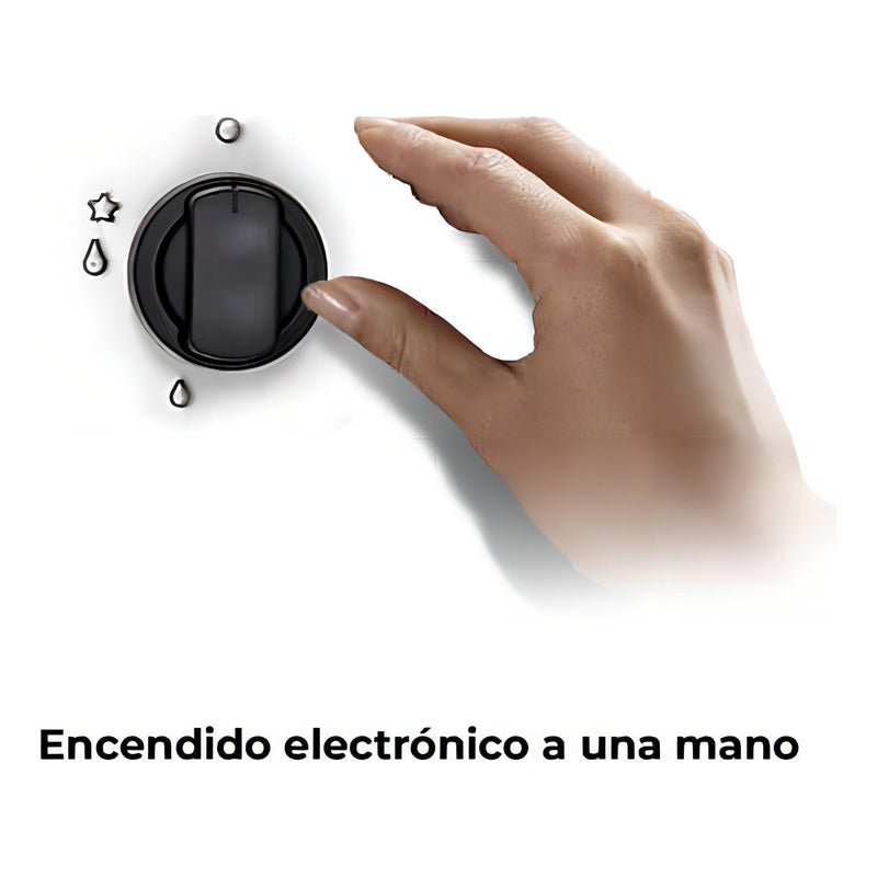 Anafe A Gas Longvie A6600xf Inox Encendido Una Mano