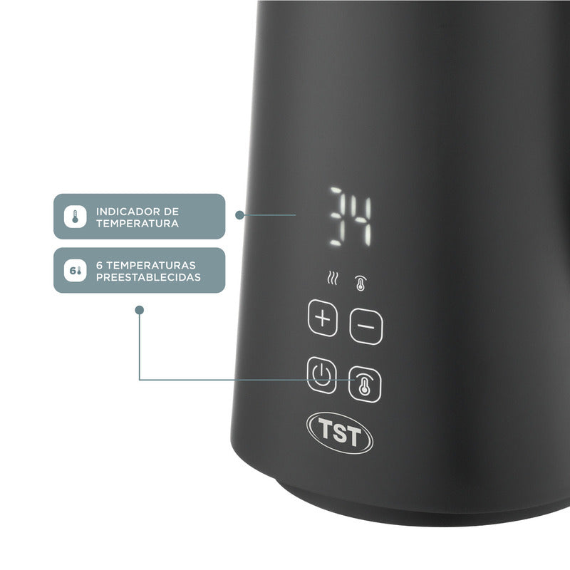 Pava Eléctrica Tst - 1.7 L - Negro Mate - Corte Automático