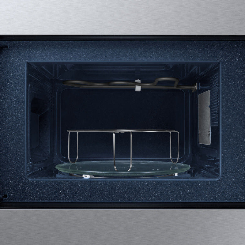 Microondas Empotrable Con Grill Samsung 22l 2350w Plateado