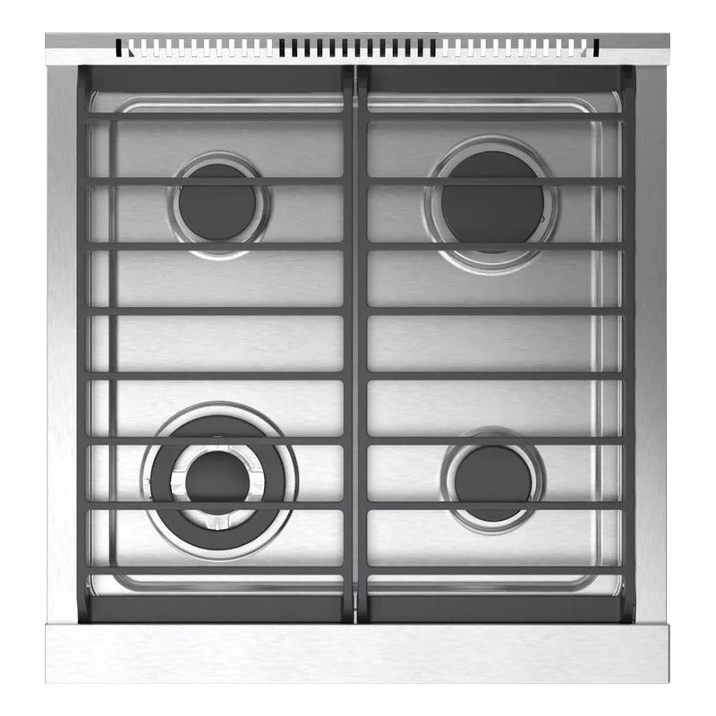Cocina Morelli Prego 600 4 Hornallas 60cm Con Horno Multigas