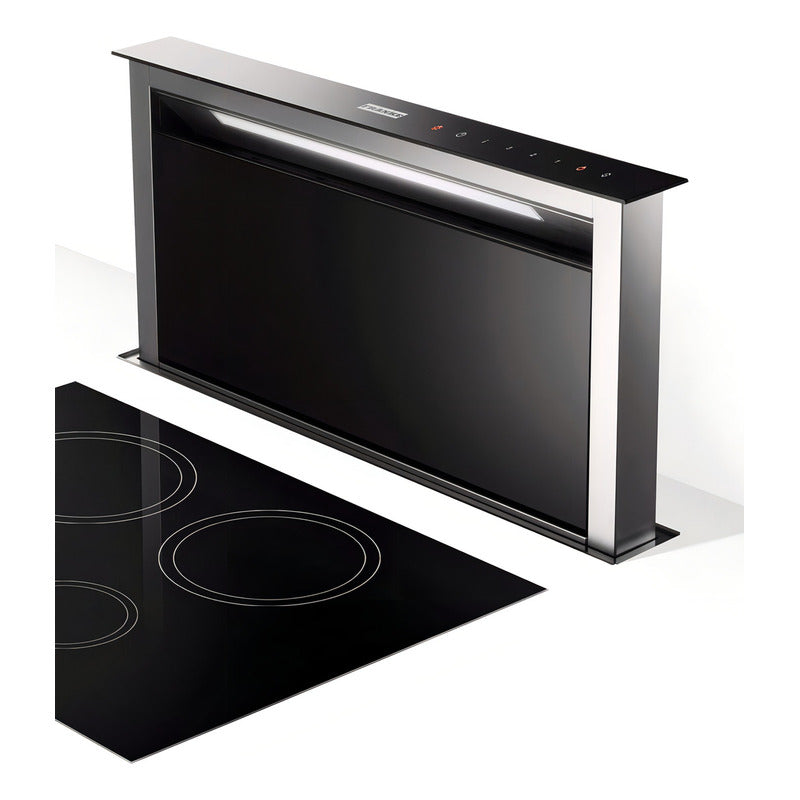 Campana Spar Downdraft Franke 90 Cm Extractor Mesada Color Plateado