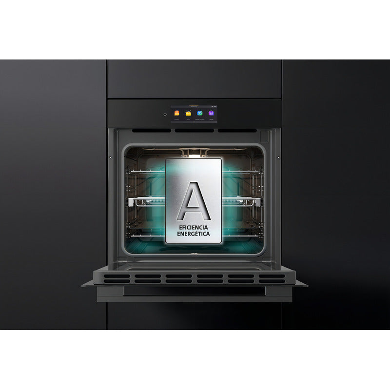 Horno Empotrable Eléctrico Con Air Fry Ormay He-60s5 73l Color Negro