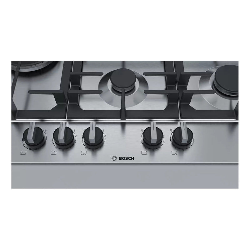 Anafe Bosch A Gas Pcs7a5b90 Acero Inox 75cm