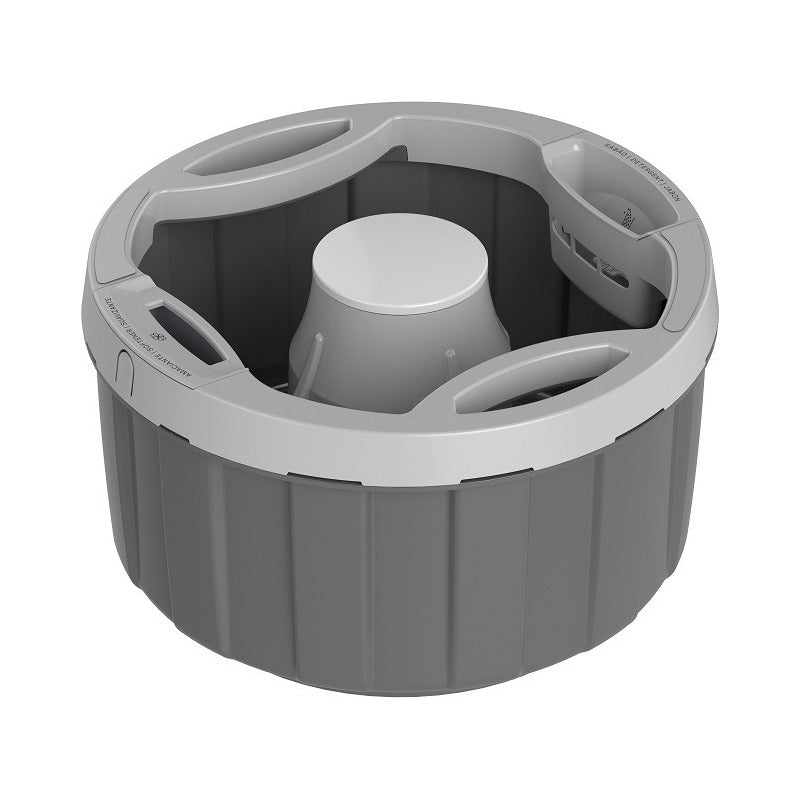 Lavarropas Whirlpool Xpert Dual Wash 10 Kg Color Inoxidable